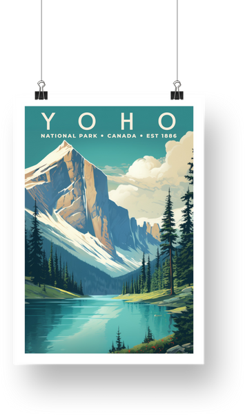 Yoho National Park Poster