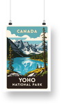 Yoho National Park Poster