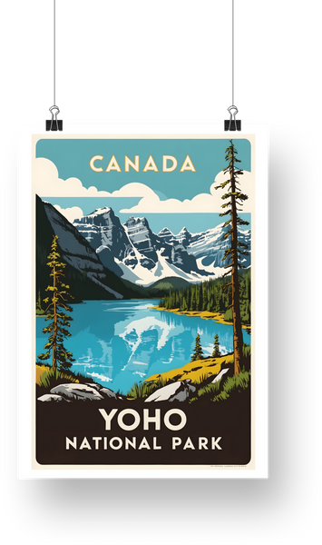 Yoho National Park Poster