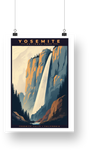 Yosemite National Park Poster - Yosemite Falls