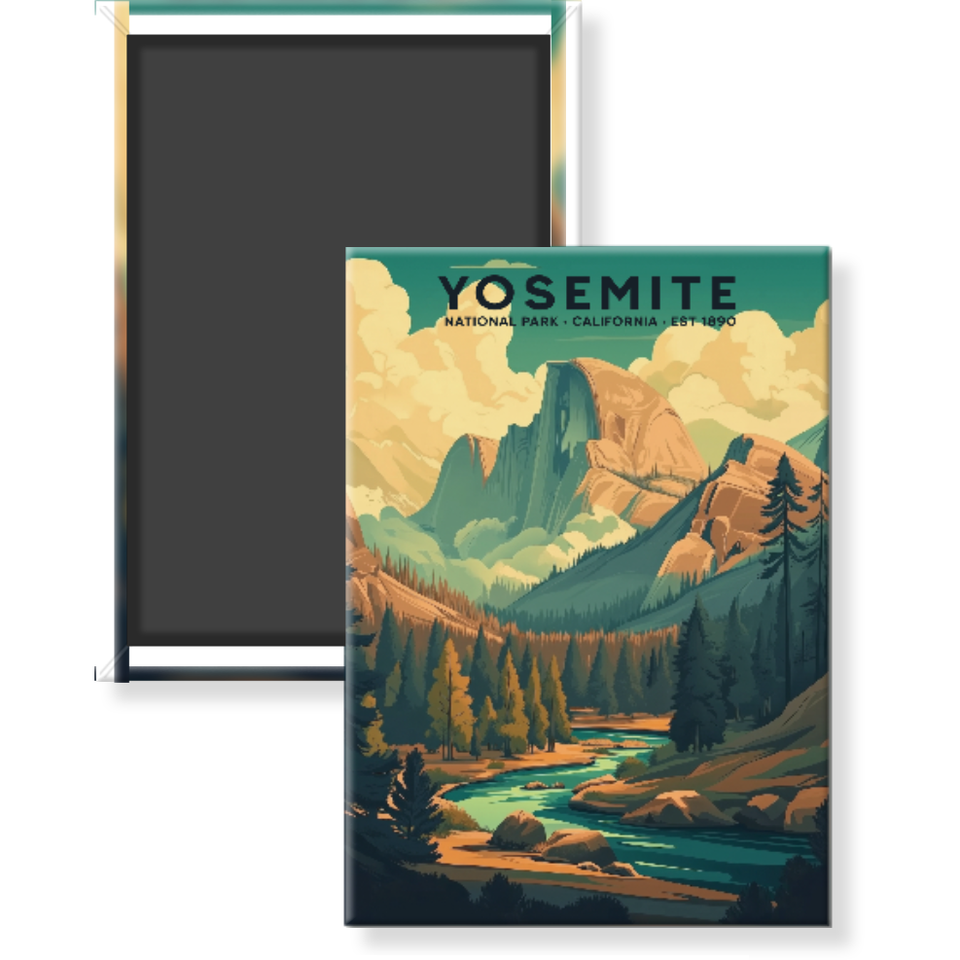 Yosemite National Park Magnet – Collection 3