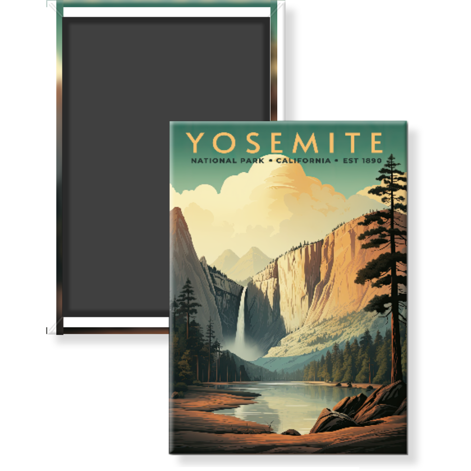 Yosemite National Park Magnet – Collection 1
