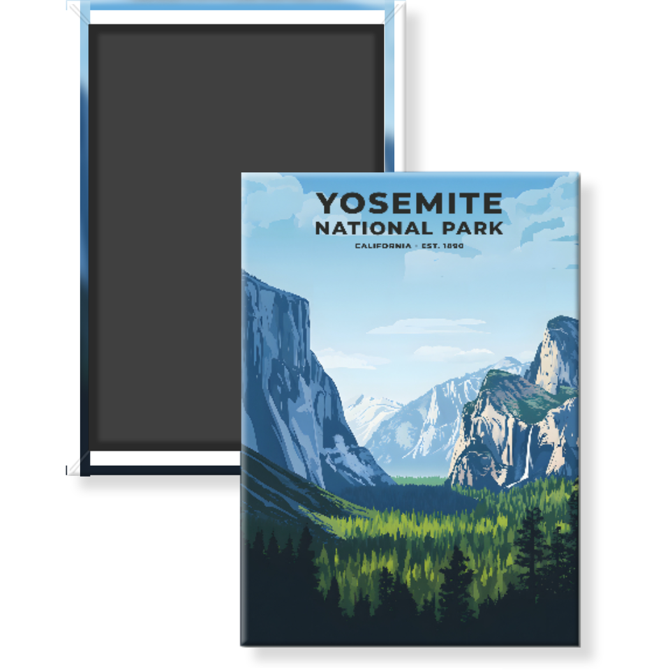 Yosemite National Park Magnet – Collection 2