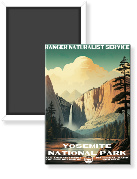 Yosemite National Park WPA Magnet