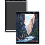 Zion National Park Magnet - Virgin River