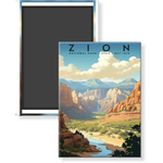 Zion National Park Magnet