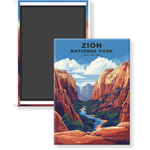 Zion National Park Magnet