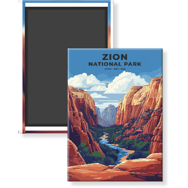 Zion National Park Magnet