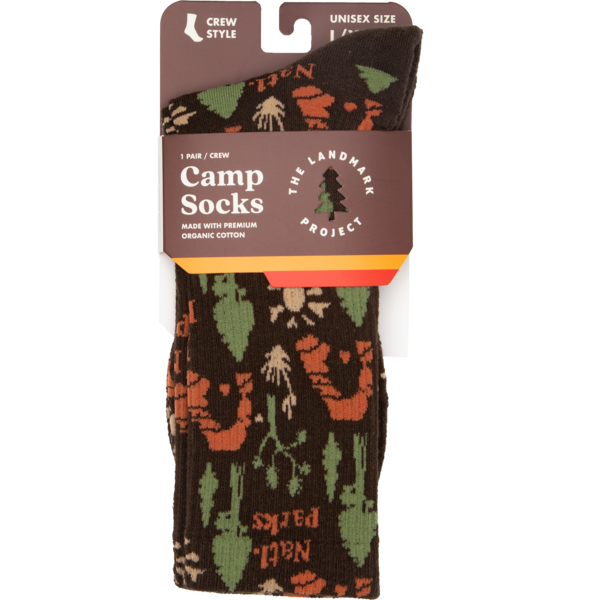 National Park Roundup Socks