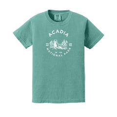 Acadia children's Comfort Colors 9018 T-shirt in Seafoam