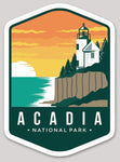 Acadia National Park Die Cut Sticker Large