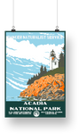 Acadia National Park Poster