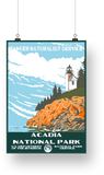 Acadia National Park Poster