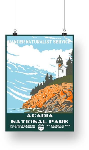 Acadia National Park Poster