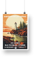 Acadia National Park Poster