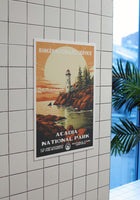 Acadia National Park Poster