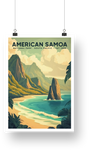 American Samoa National Park Poster