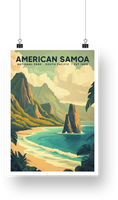 American Samoa National Park Poster