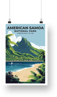 American Samoa National Park Poster