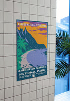 American Samoa National Park Poster