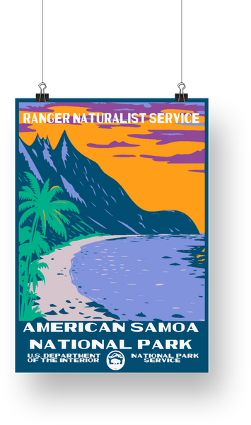 American Samoa National Park Poster