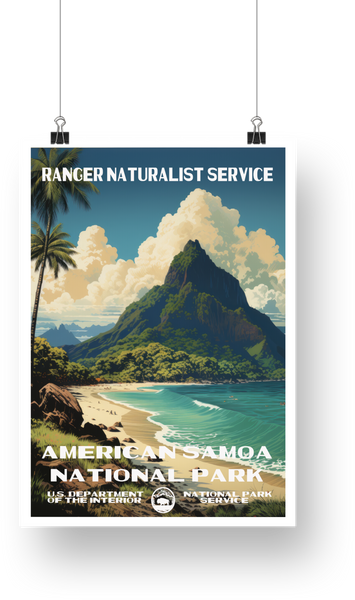 American Samoa National Park Poster