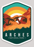 Arches National Park Die Cut Sticker Large