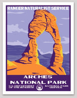 Arches National Park WPA Sticker Large