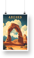 Arches National Park Poster