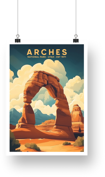 Arches National Park Poster