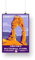 Arches National Park Poster