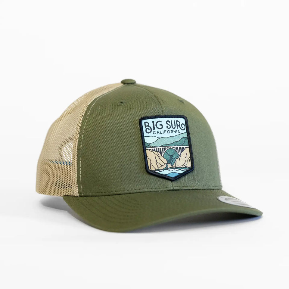 Big Sur National Park Mesh Snapback Hat