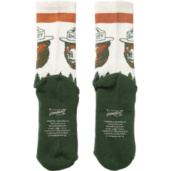 Smokey Bear Prevent Wildfires Socks