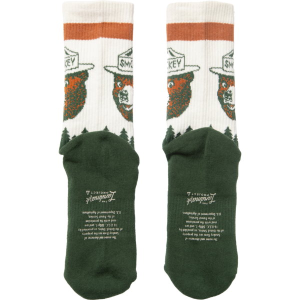 Smokey Bear Prevent Wildfires Socks