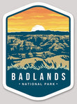 Badlands National Park Die Cut Sticker Large