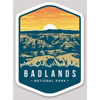 Badlands National Park Die Cut Sticker Large