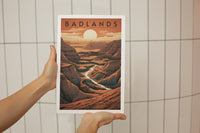 Badlands National Park Poster