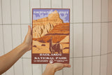 Badlands National Park Poster