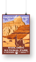 Badlands National Park Poster