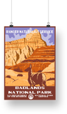 Badlands National Park Poster