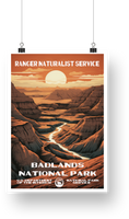 Badlands National Park Poster