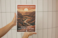 Badlands National Park Poster