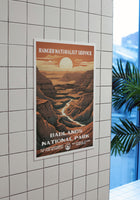 Badlands National Park Poster