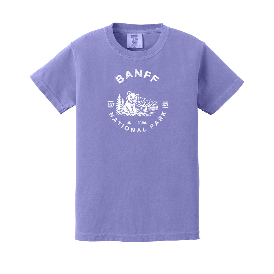 Banff children's Comfort Colors 9018 T-shirt in Violet