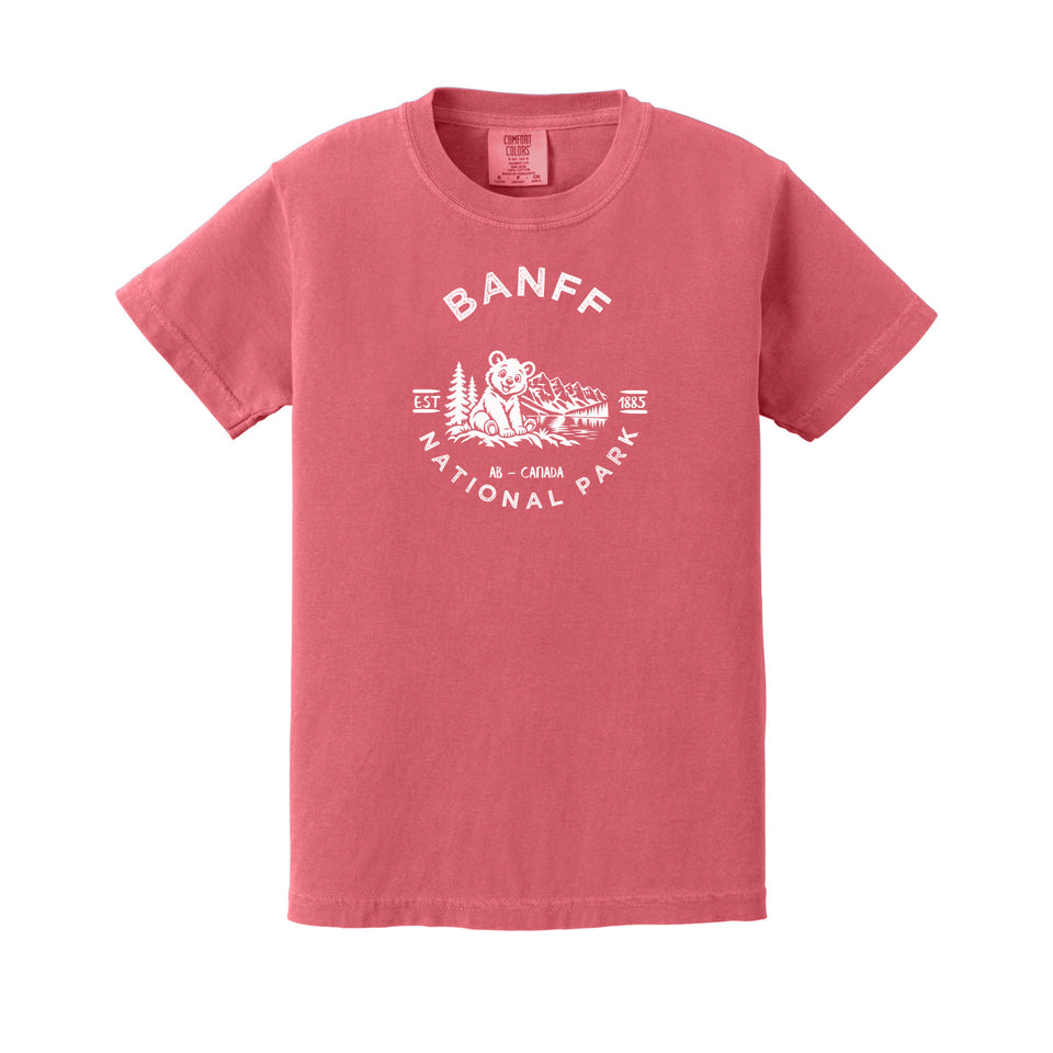 Banff children's Comfort Colors 9018 T-shirt in Watermelon