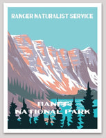 Banff National Park Sticker Large