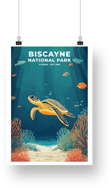 Biscayne National Park Poster