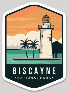 Biscayne National Park Die Cut Sticker Large