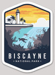 Biscayne National Park Die Cut Sticker Large