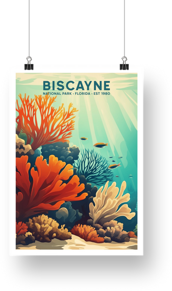 Biscayne National Park Poster